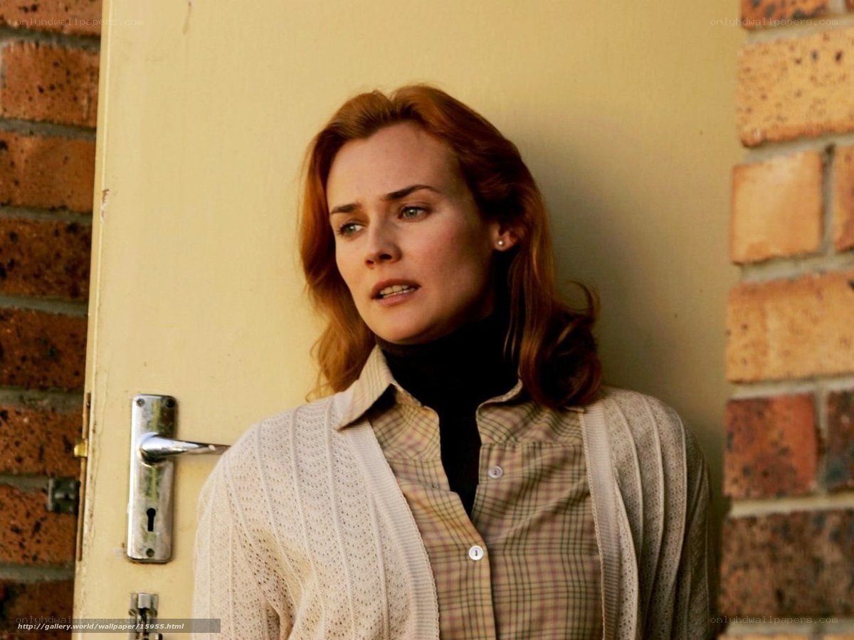 woman leaning against door