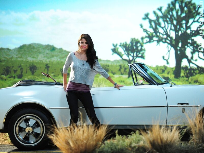 Woman Leaning on Car — White, Relaxed