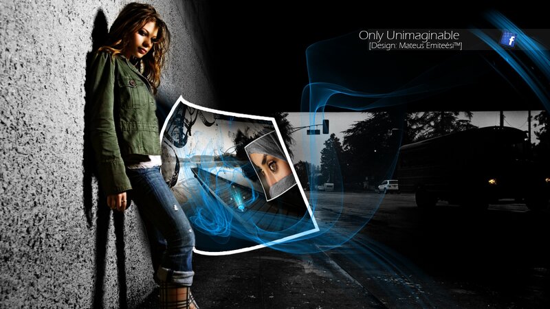 Woman Leaning on Wall — Black, Dramatic, Night