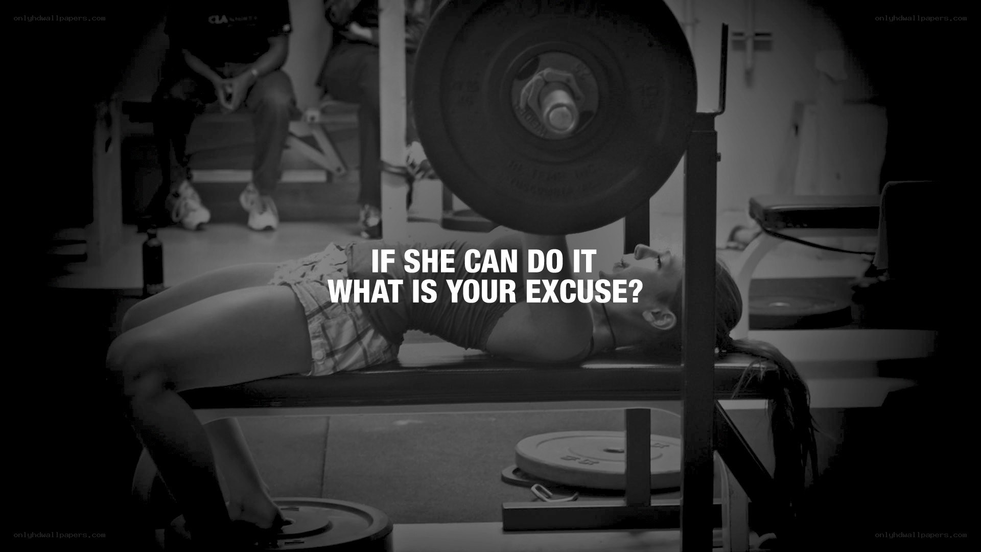 woman lifting weights