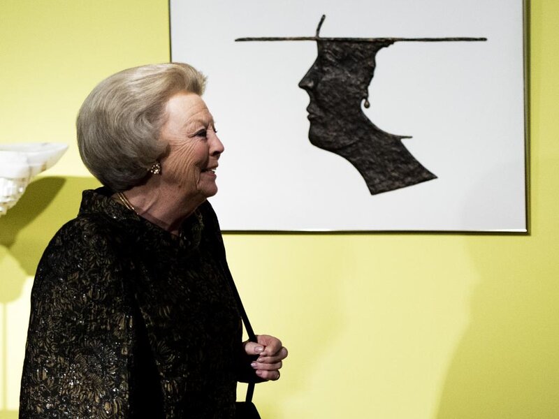 Woman Looking at Art