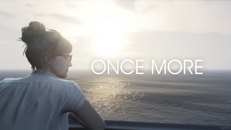 Woman Looking at Ocean