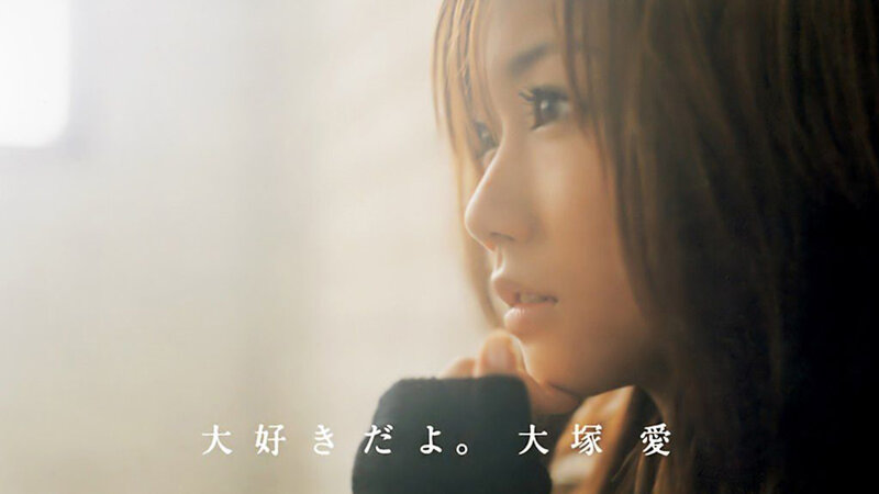 woman looking out window