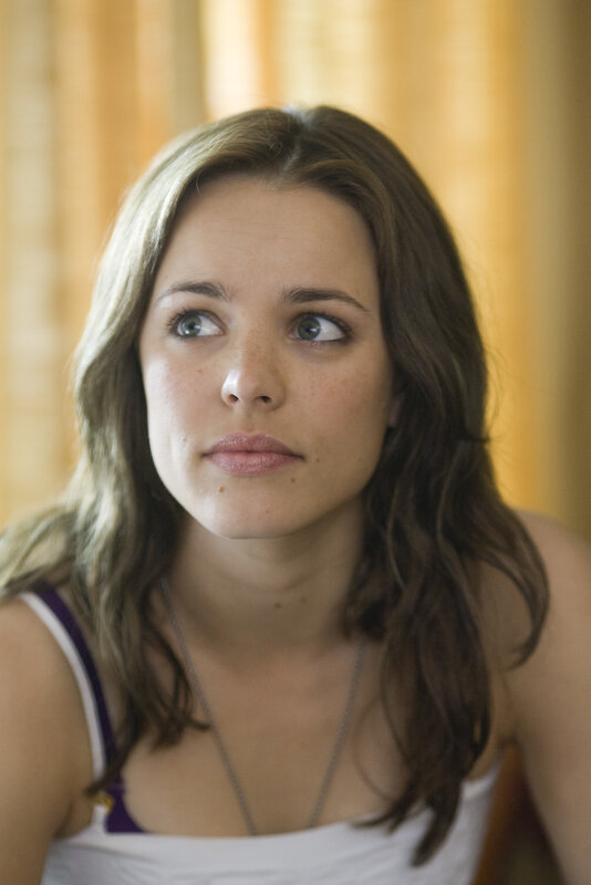 woman looking to side