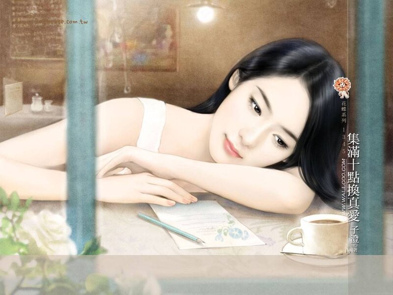 Woman Lying at Table