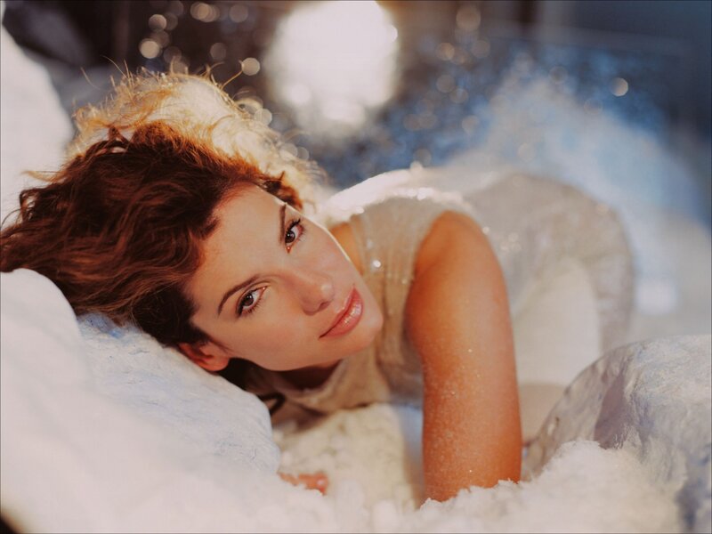 Woman Lying in Snow — White, Serene, Winter, Photograph