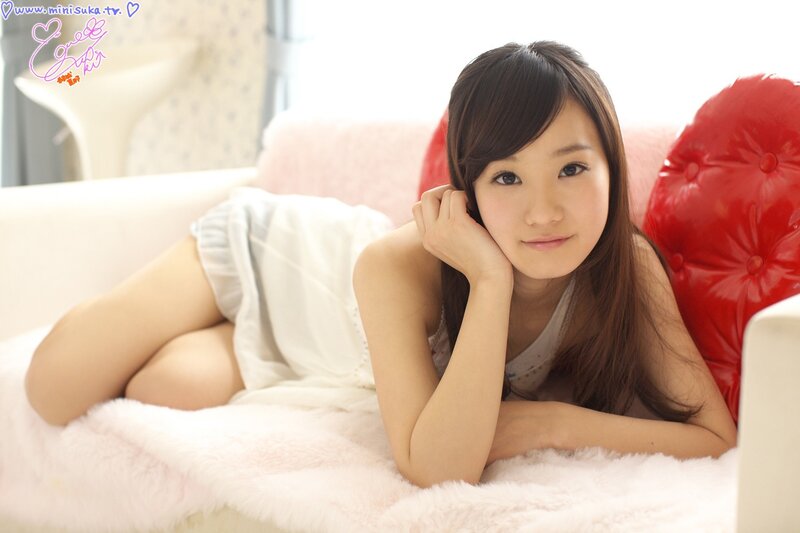 woman lying on a couch