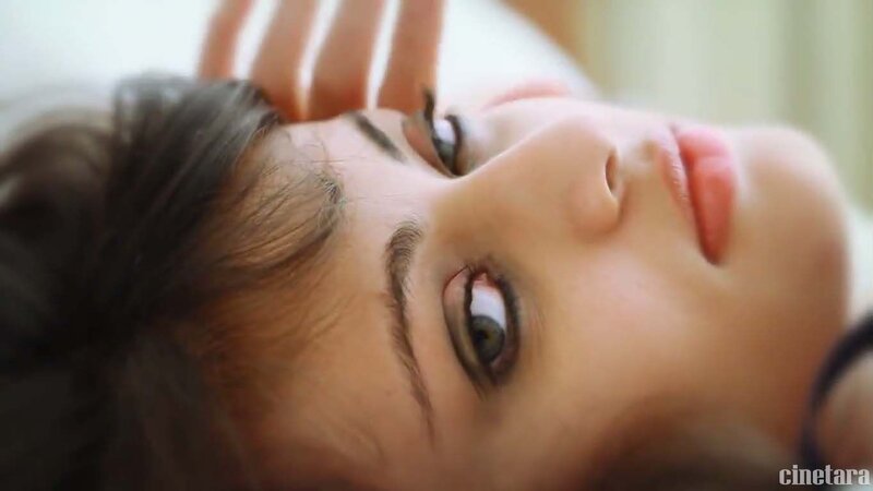 woman lying on back