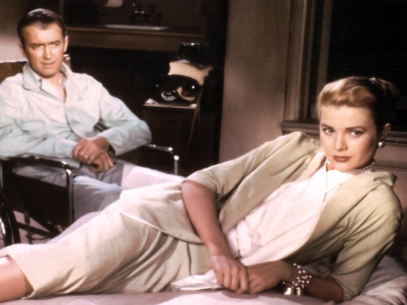 Woman Lying on Bed — Beige, Dramatic, Night