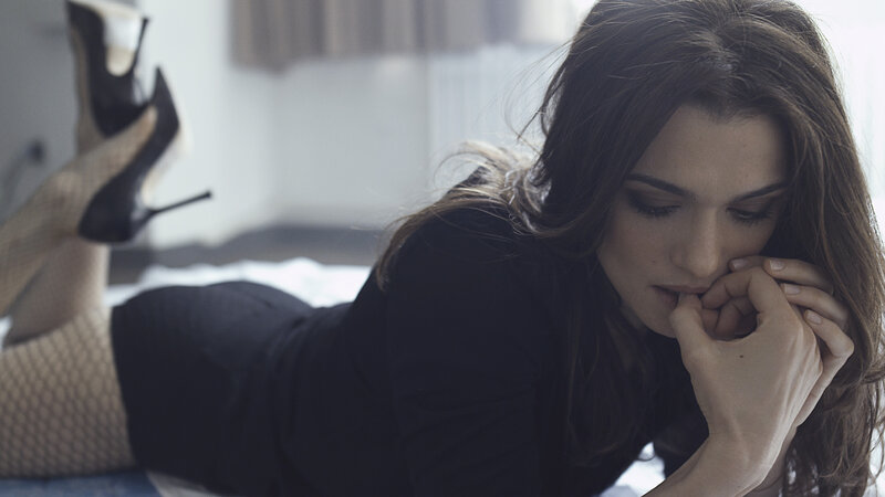 Woman Lying on Bed — Black, Contemplative, Photograph