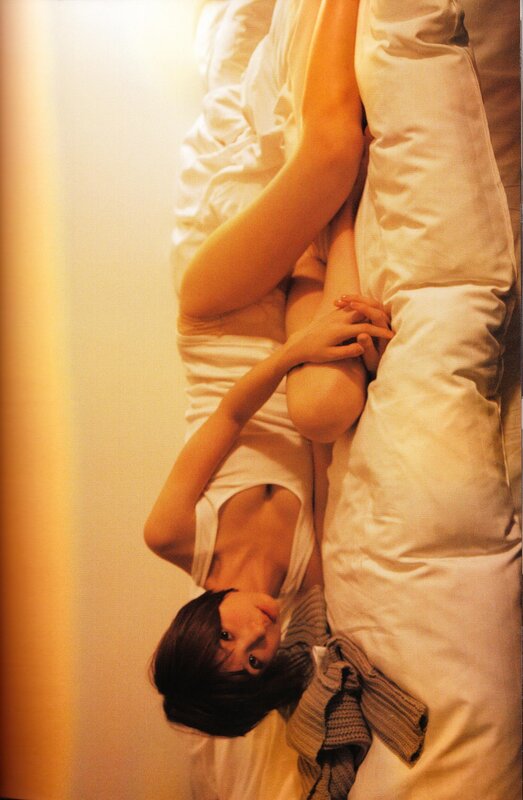 Woman Lying on Bed — White, Calm, Night, Photograph, Pillow, Towel