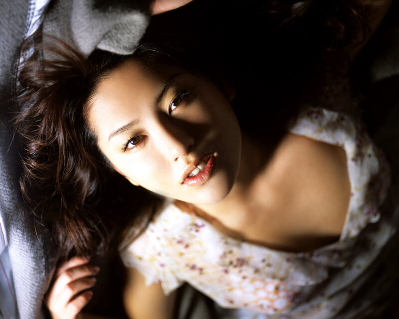 Woman Lying on Bed — White, Intimate, Photograph