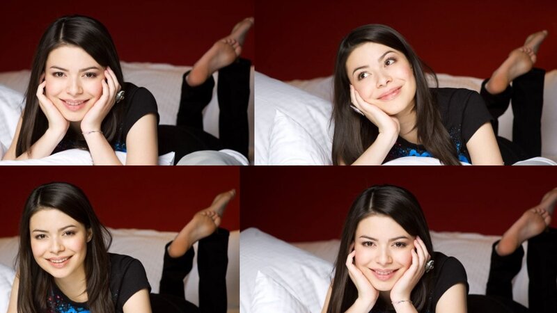 Woman Lying on Bed — White, Relaxed, Photograph, Pillow, Red Wall