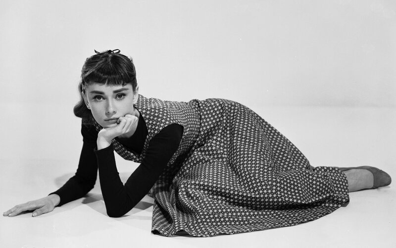 Woman Lying on Floor — Black, Contemplative, Photograph