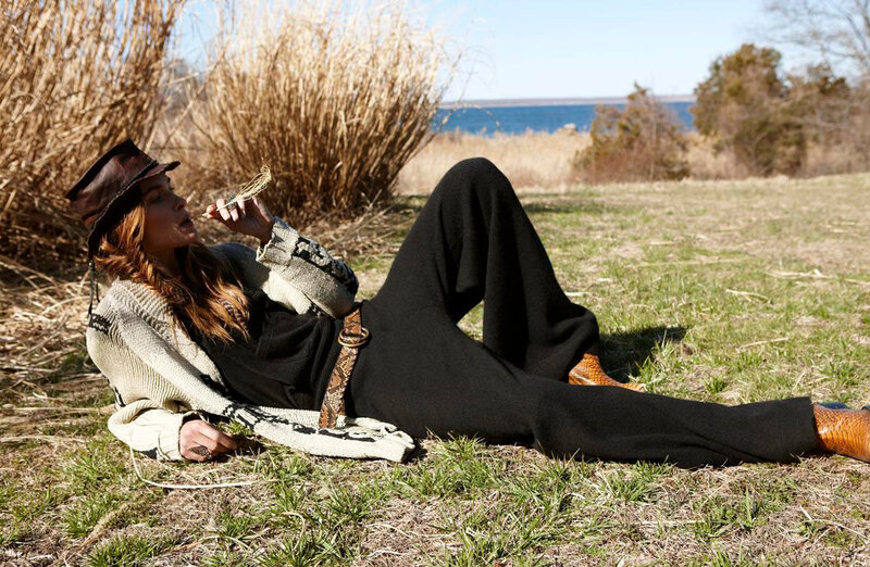Woman Lying on Grass — Black, Serene, Afternoon, Photograph