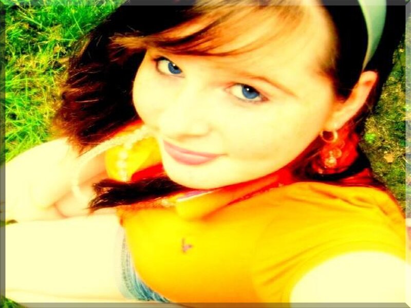Woman Lying on Grass — Yellow, Calm