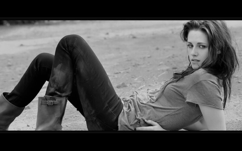 Woman Lying on Ground — Black, Serious