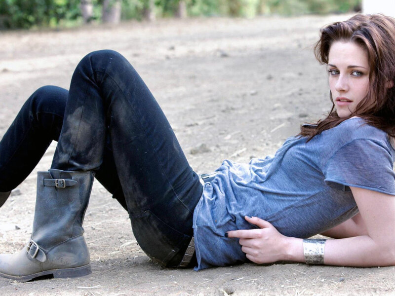 Woman Lying on Ground — Blue, Dramatic, Afternoon