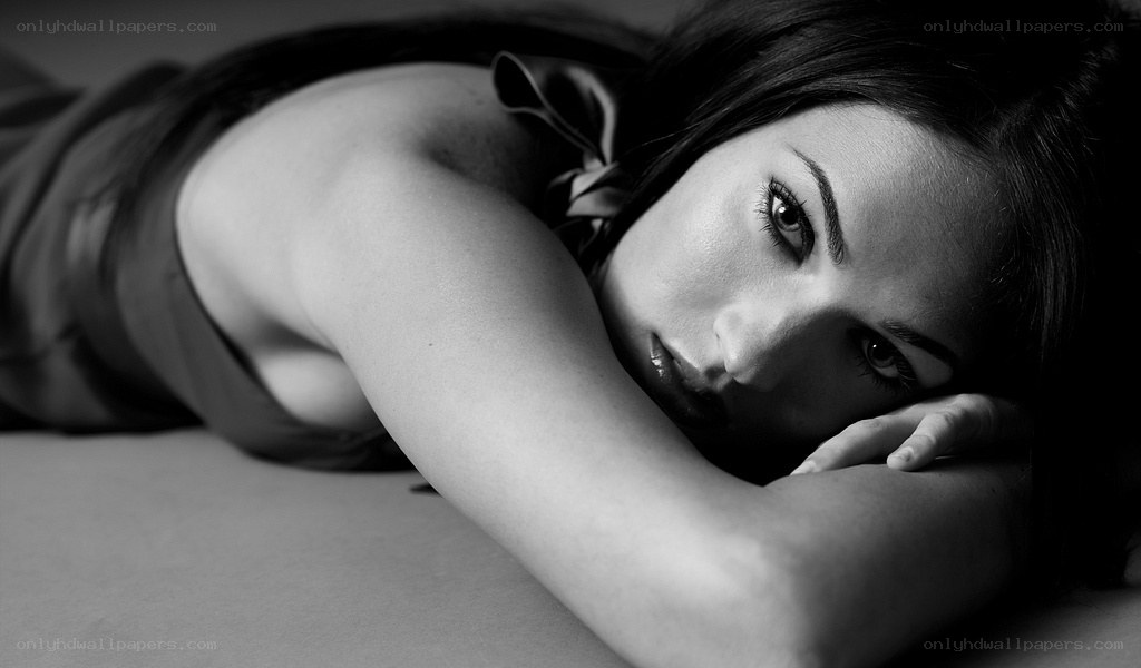 woman lying on her side