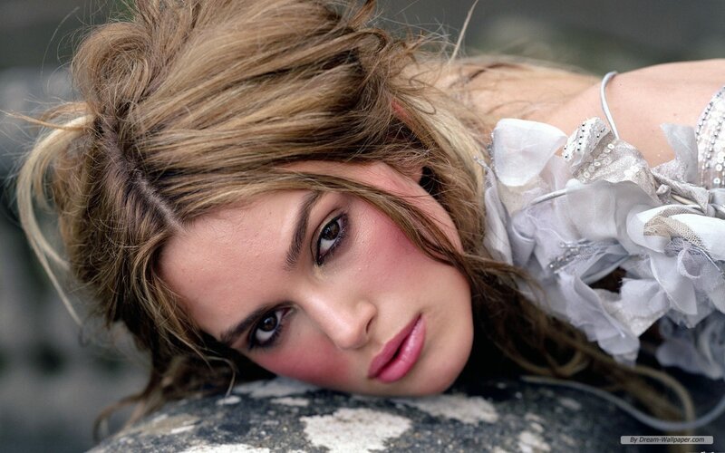 Woman Lying on Rock — White
