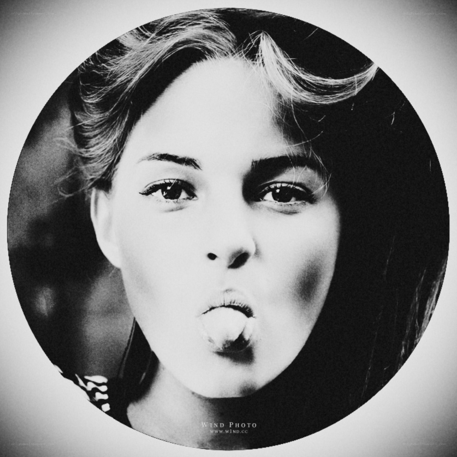 woman making a face