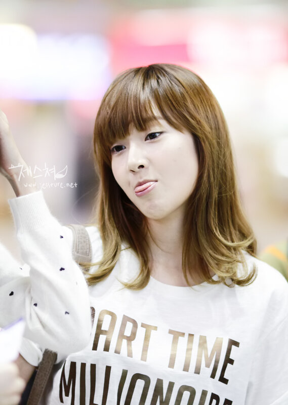 woman making a playful face