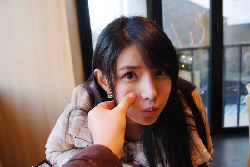 woman making a playful face