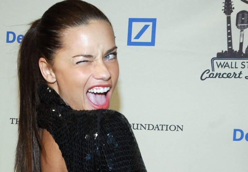 Woman Making Face