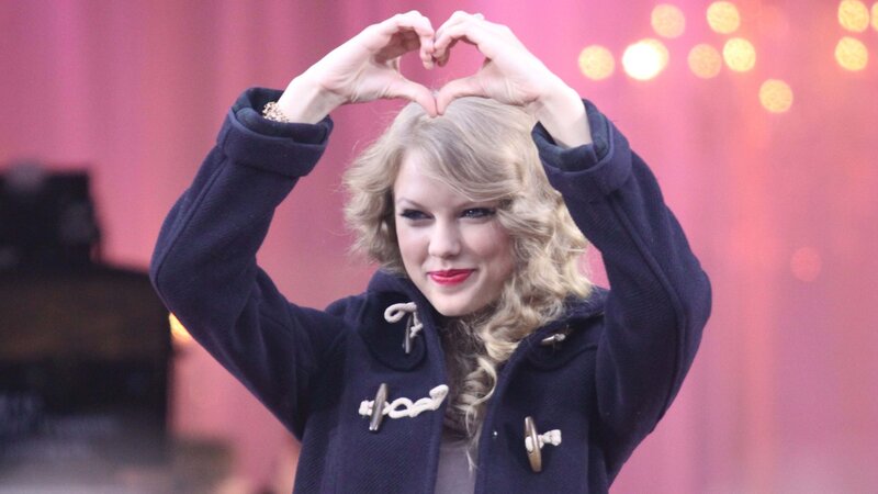 Woman Making Heart Shape — Pink, Friendly