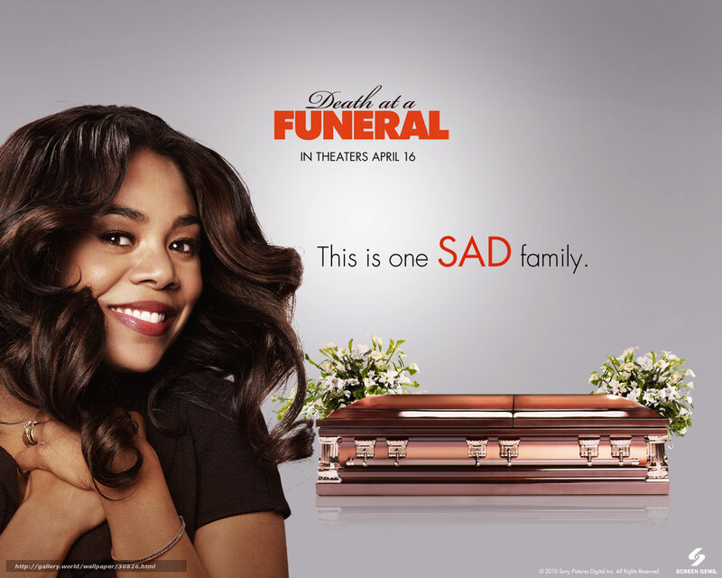 Woman Next to Coffin