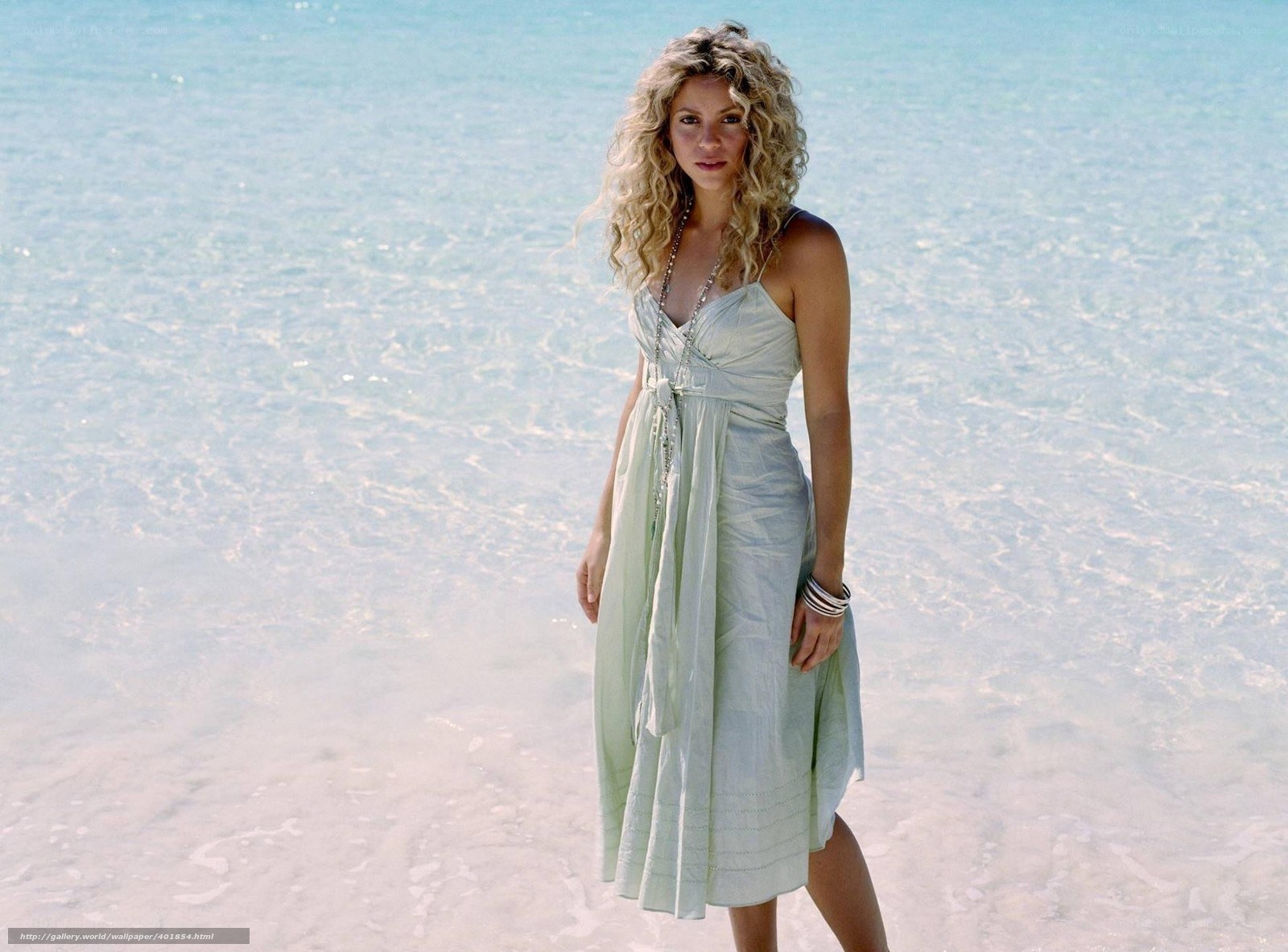 woman on a beach