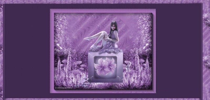 Woman on a Box