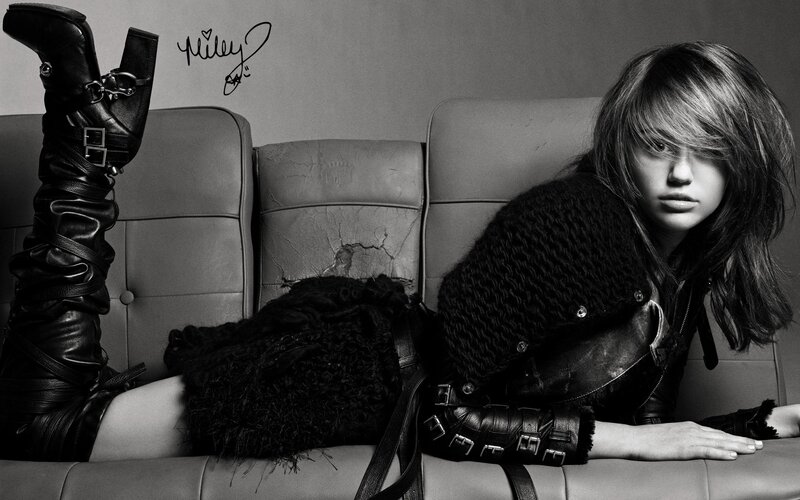 Woman on a Couch — Black, Dramatic
