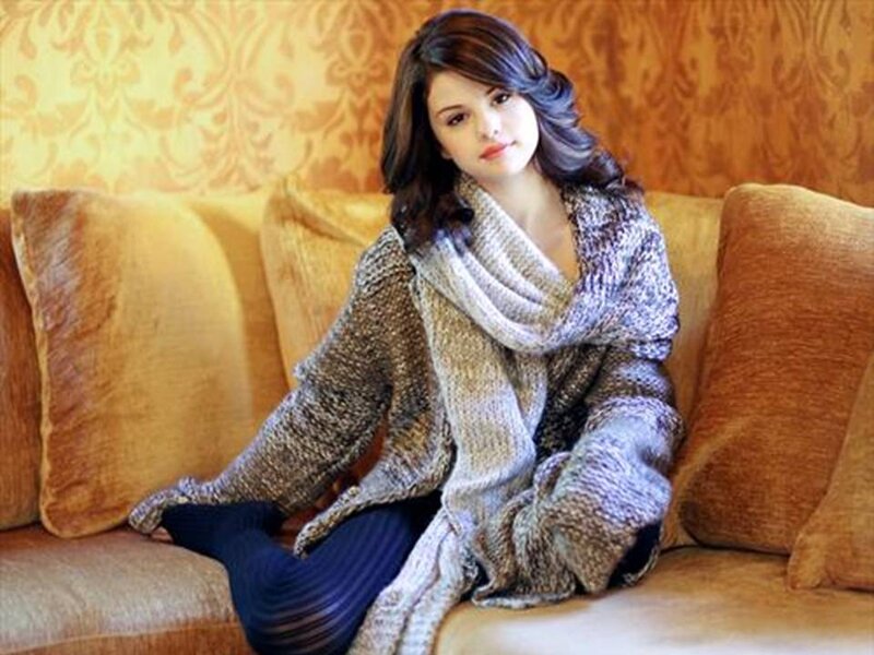 Woman on a Couch — Brown, Calm, Photograph