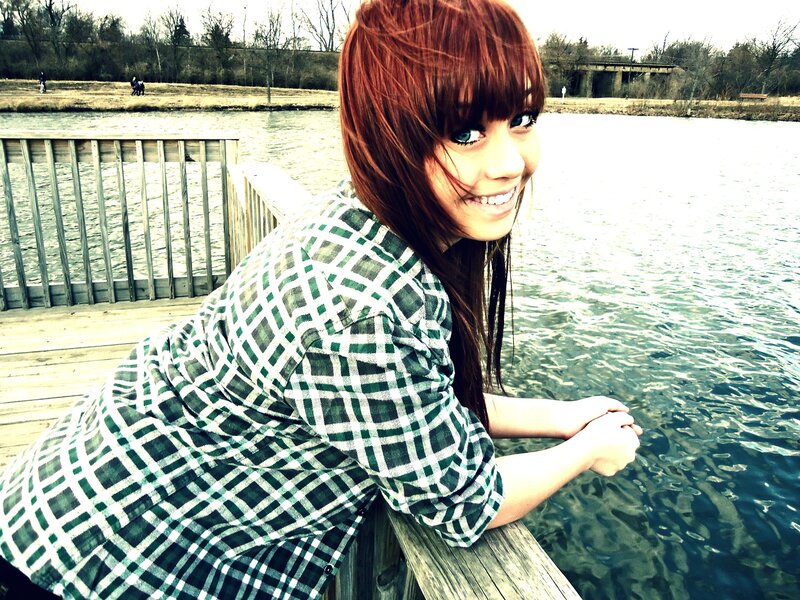 woman on a dock by the water