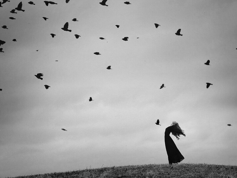 Woman on a Hill