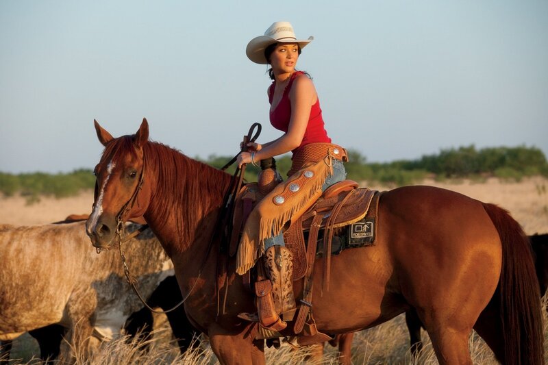 Woman on a Horse — Brown