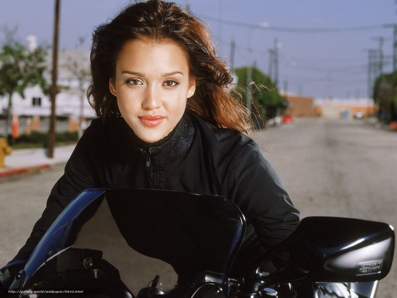 woman on a motorcycle