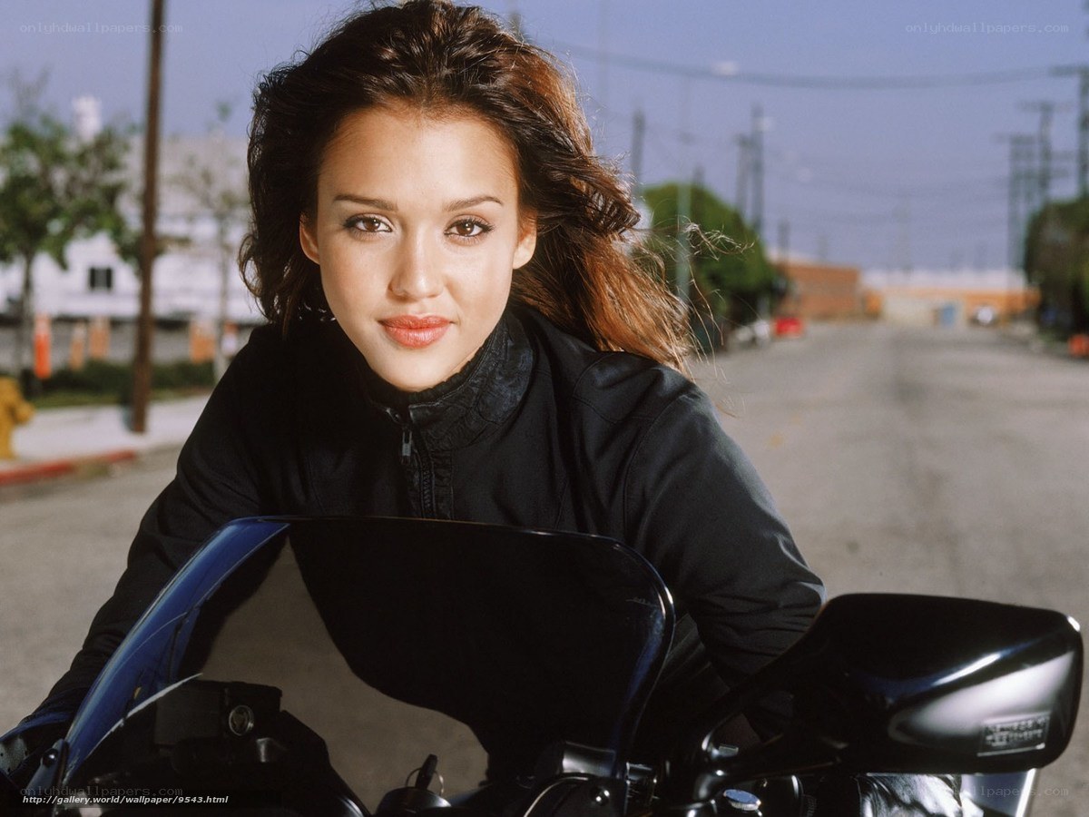 woman on a motorcycle