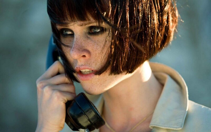 woman on a phone call