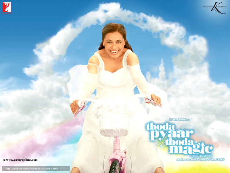 Woman on a pink bike in the sky