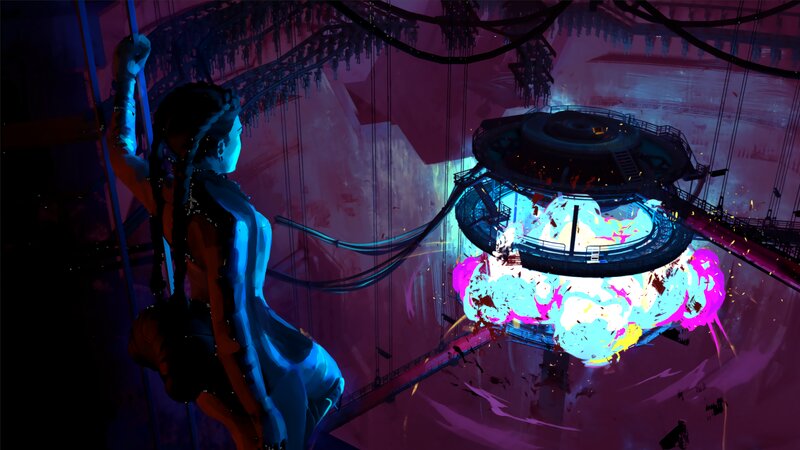 Woman on a Rope