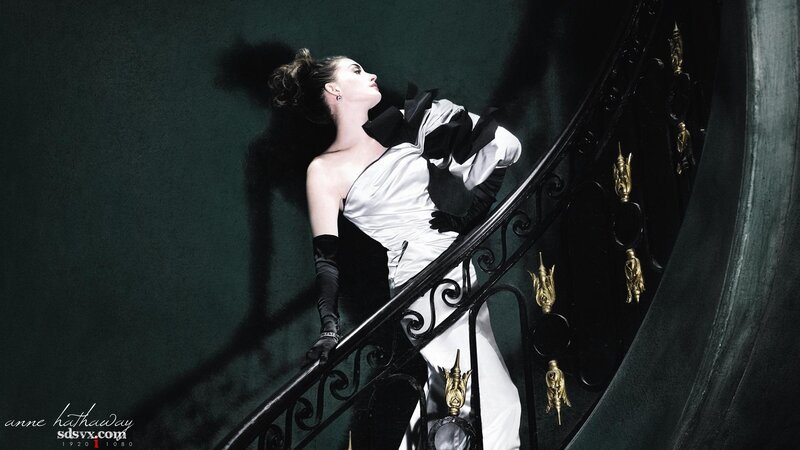 Woman on a Staircase — Black