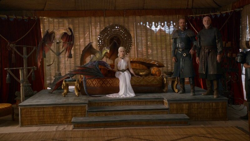 Woman on a Throne — Brown
