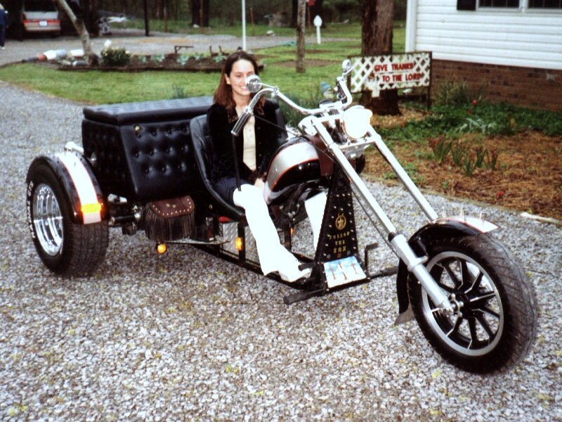 Woman on a Trike