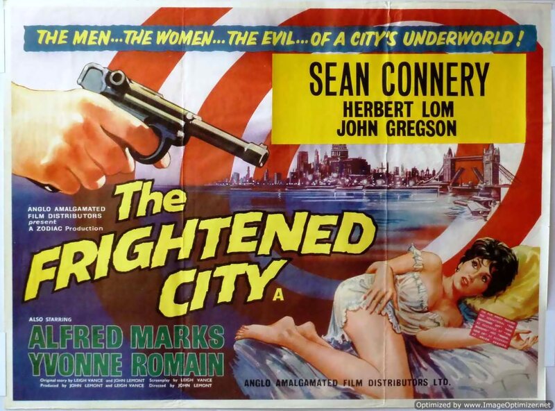 Woman on Bed with Gun