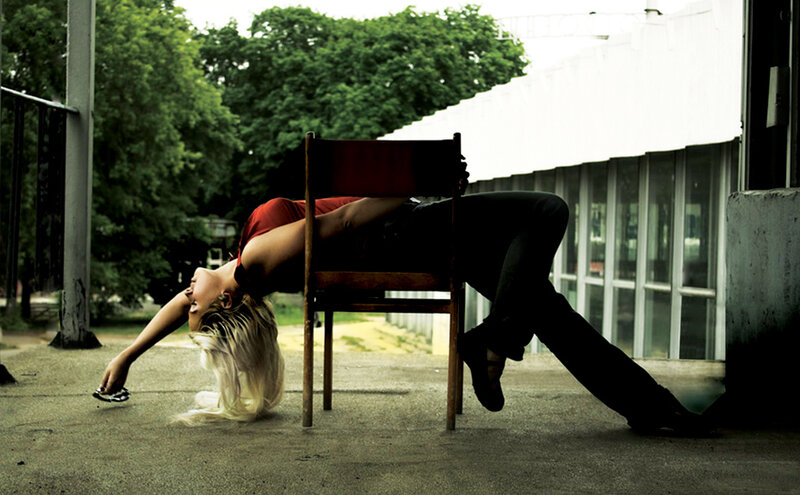 Woman on Chair