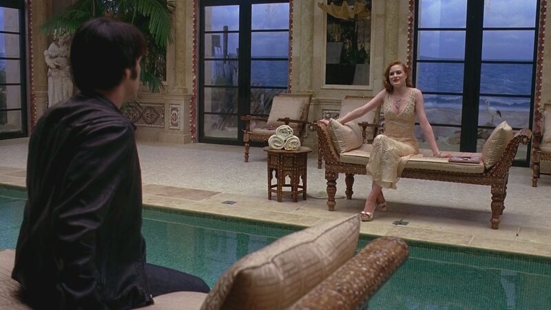 Woman on Chaise Lounge — Beige