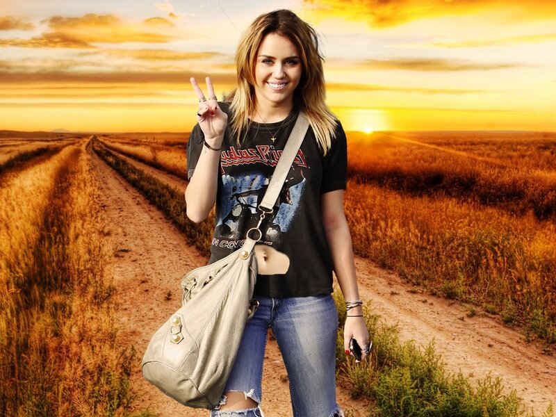 Woman on Dirt Road