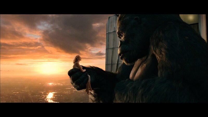 Woman on Gorilla's Hand